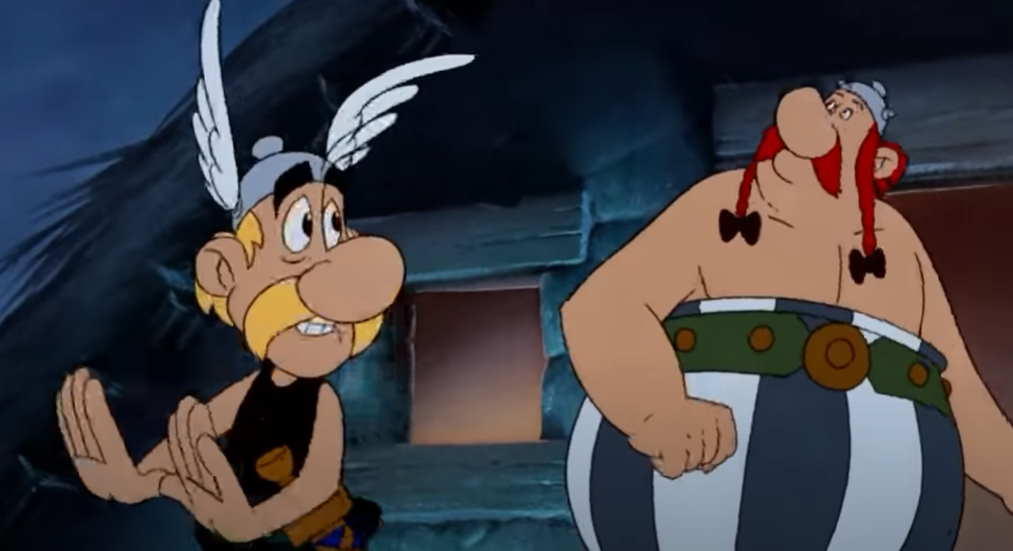 Asterix e la grande guerra – il film di animazione del 1989