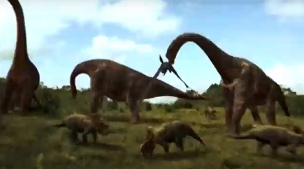 Dinosaurios la pelicula animada del 2000