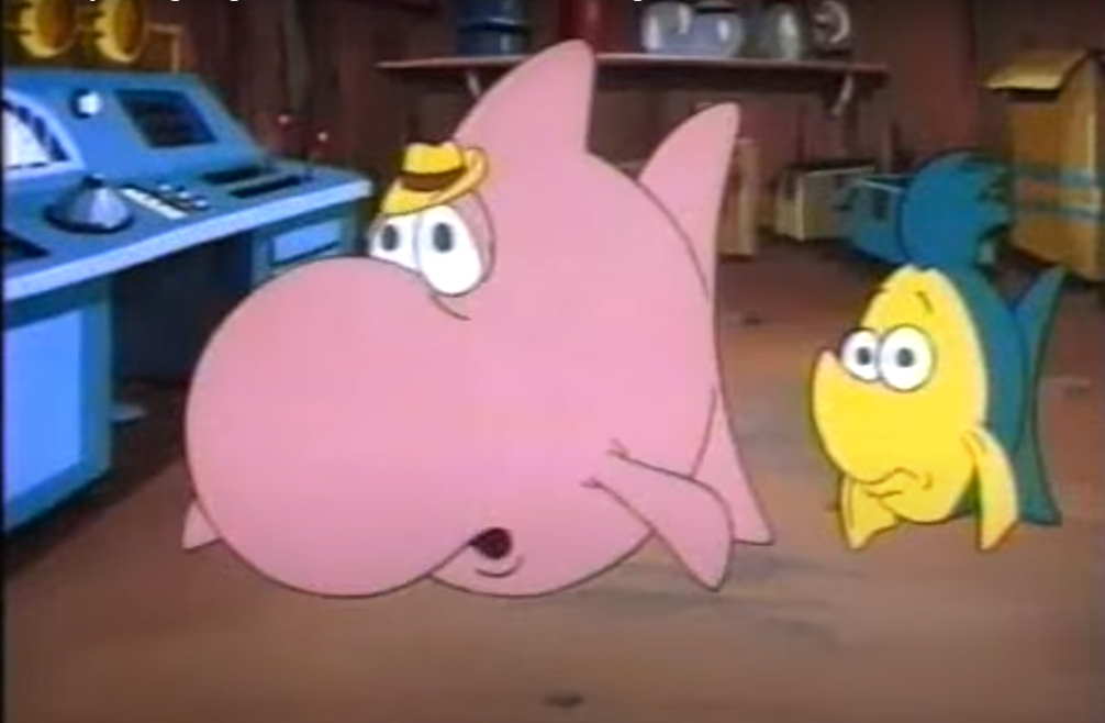 Sharky & George, la serie animata del 1990