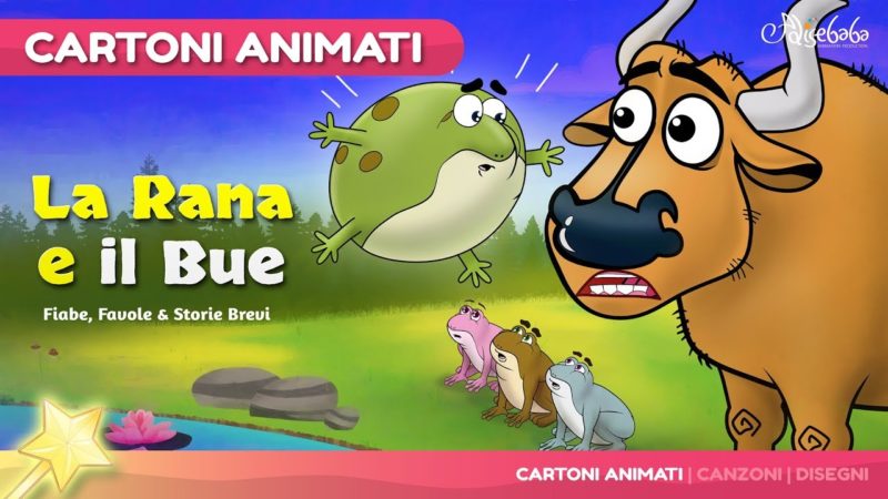La Rana e il Bue (NUEVO) The Frog and the Ox Cartone Animati | Storie per Bambini
