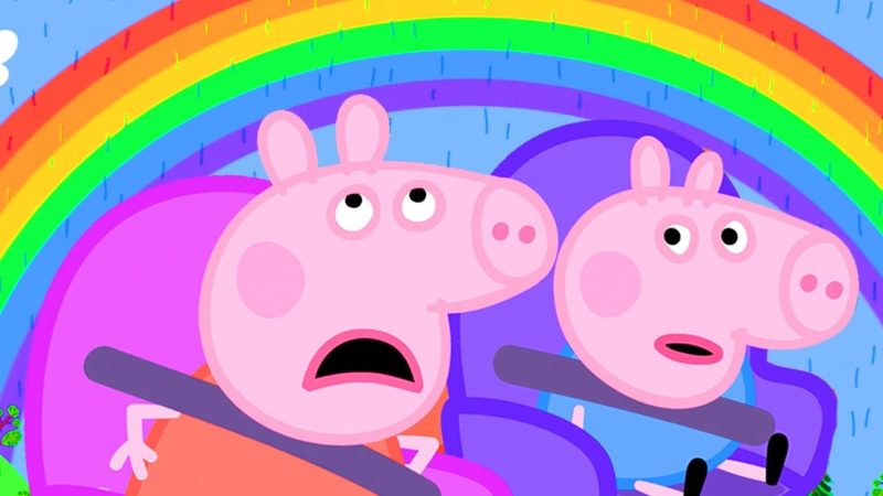 Peppa Pig Italiano – L’arcobaleno – Collezione Italiano – Cartoni Animati