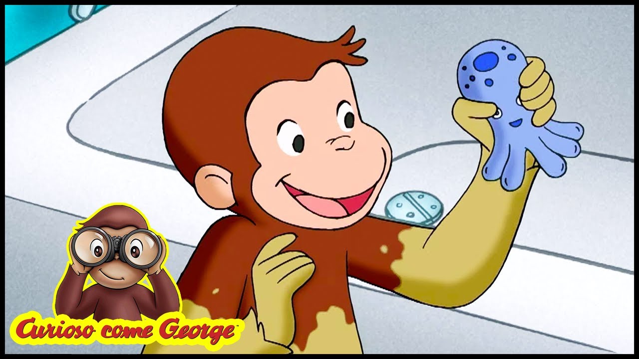 Curious George 🐵Emergenza acqua 🐵Cartoni per Bambini 🐵George la Scimmia