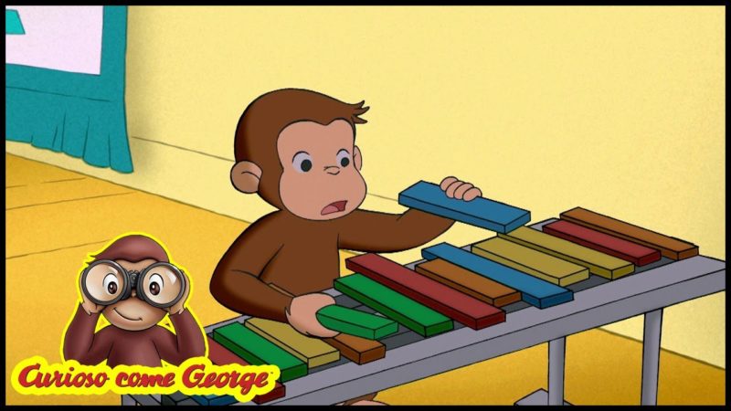 Curioso come George in Italiano 🐵Concerto a scuola 🐵Cartoni Animati Per Bambini