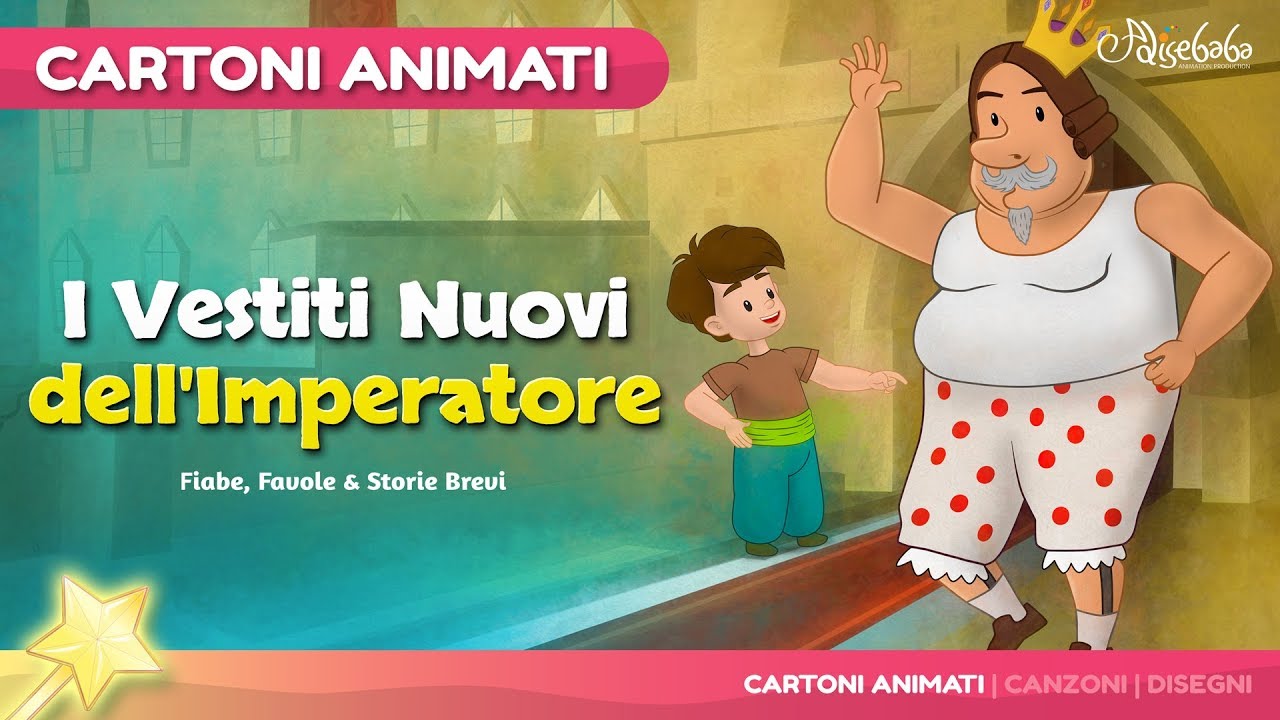 I Vestiti Nuovi dell'Imperatore Nuovo Cartone Animati | Storie per Bambini