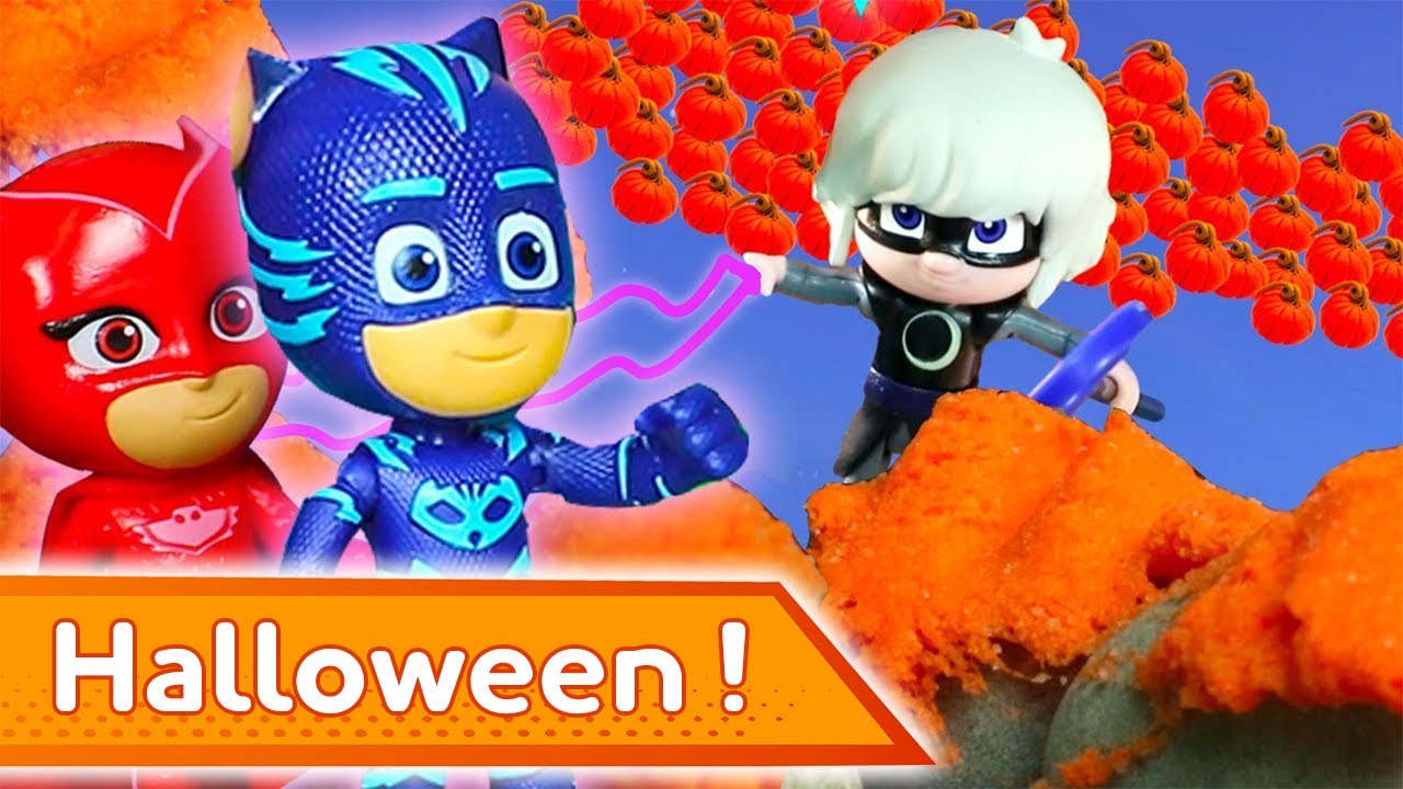 PJ Masks Super Pigiamini 🎃 Dolcetto o Scherzetto 🎃 Speciale Halloween | Giochi Per Bambini