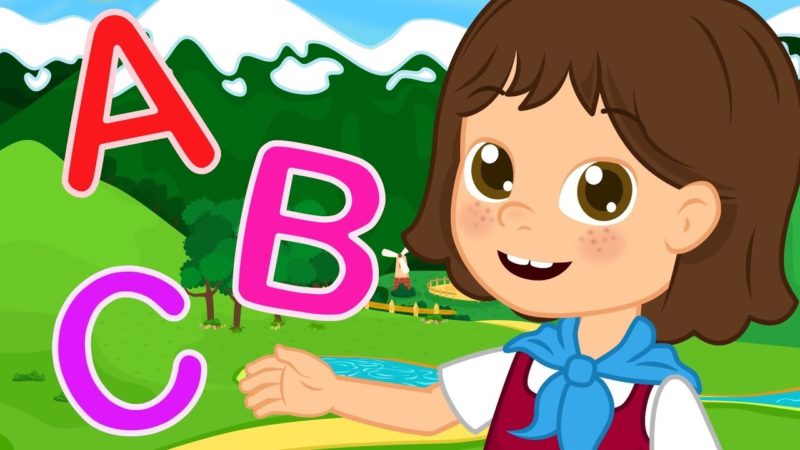 Heidi nel Canzone dell'Alfabeto ABC | Canzoni per bambini