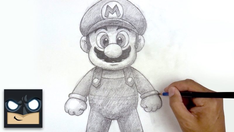 Come disegnare Super Mario con la matita