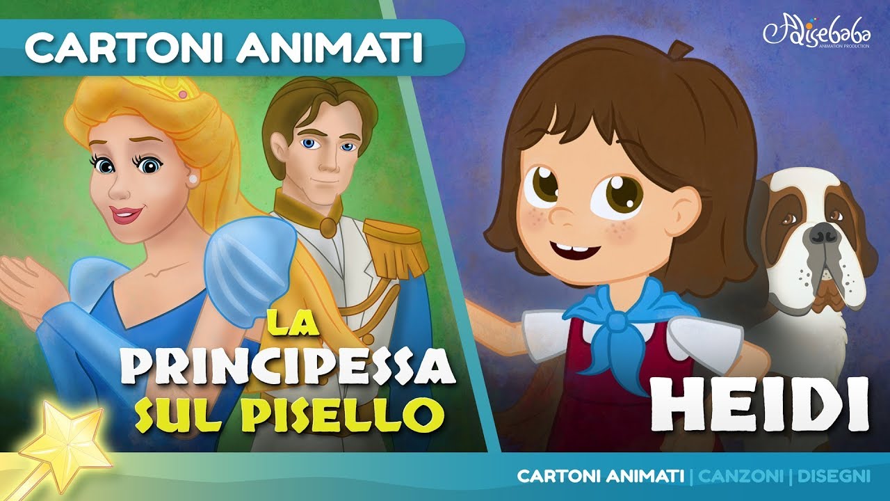 La Principessa Sul Pisello storie per bambini | Cartoni animati
