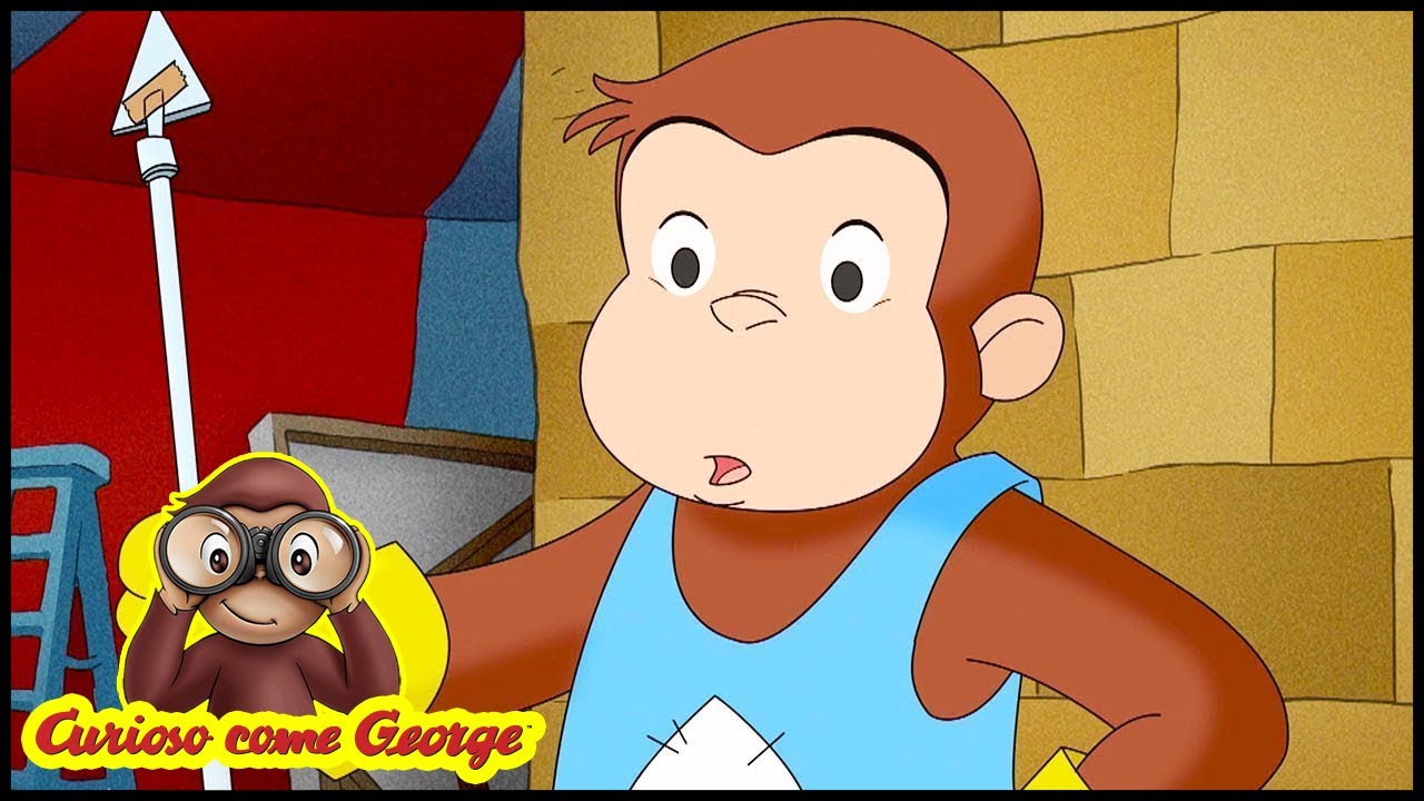 Curious George 🐵Sir George e il Drago 🐵Cartoni per Bambini 🐵George la Scimmia