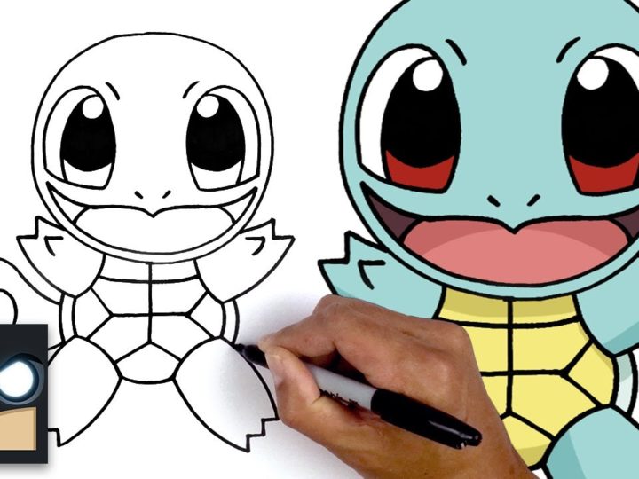 Come disegnare Squirtle dei Pokemon