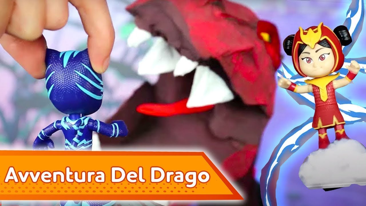 PJ Masks Super Pigiamini ⚡ Avventura Del Drago ⚡ Giochi Per Bambini | Cartoni Animati