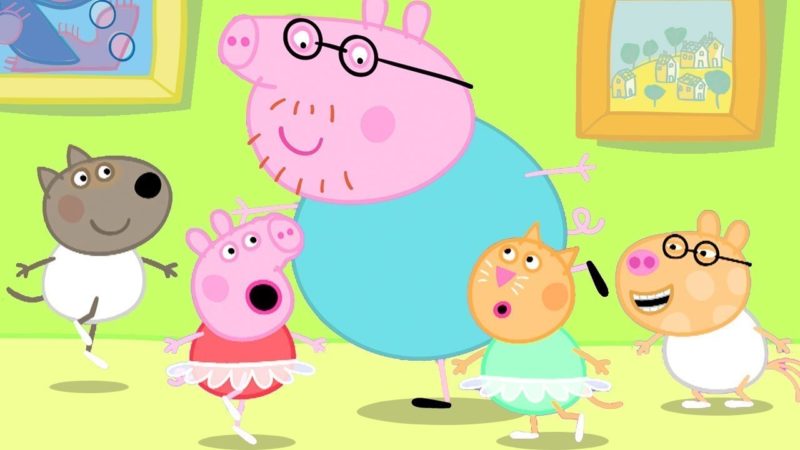 Peppa Pig Italiano – Papà Pig viene a lezione di danza – Collezione Italiano – Cartoni Animati