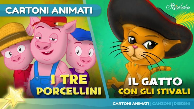 I Tre Porcellini storie per bambini | Cartoni animati