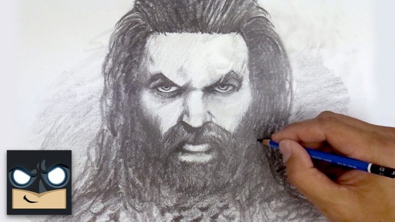 Come disegnare Aquaman con la matita