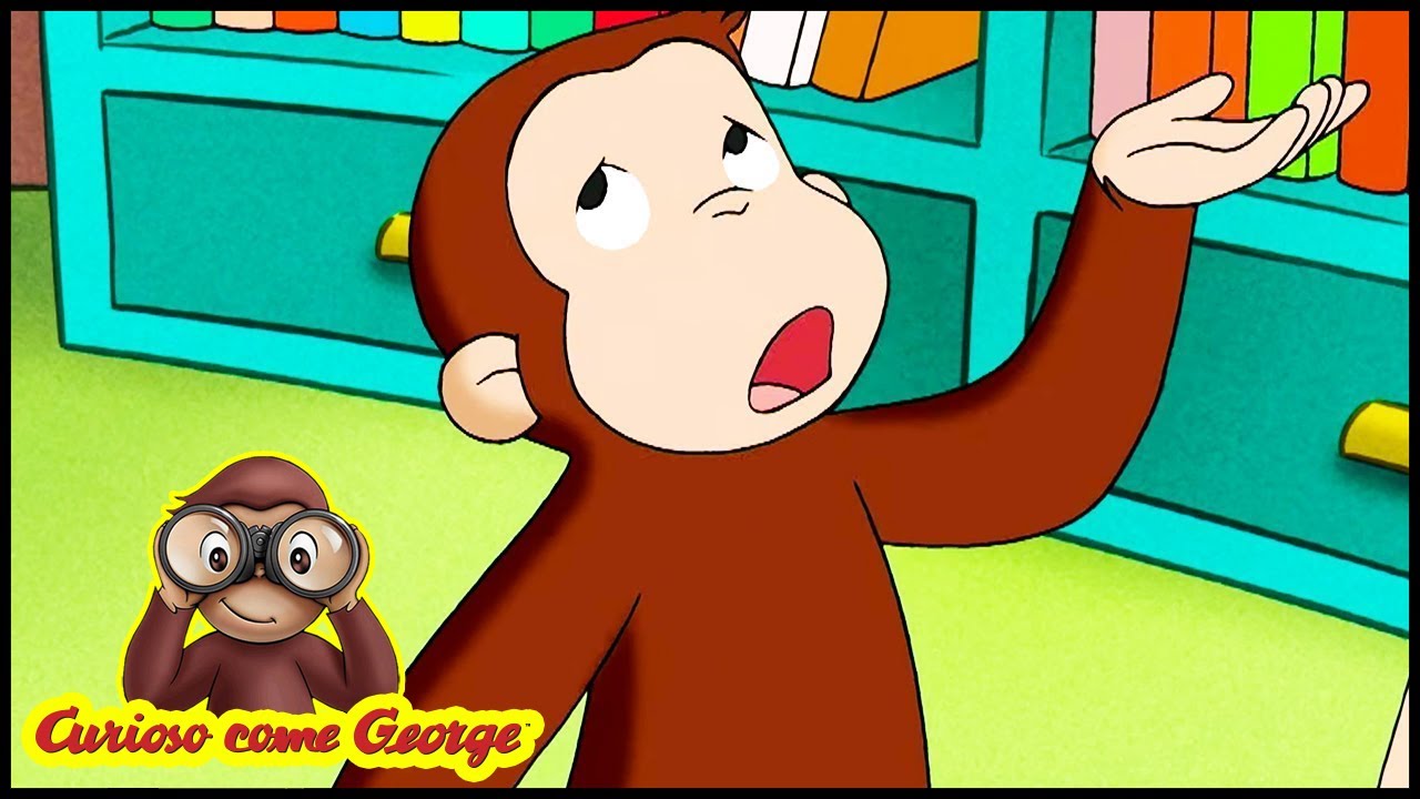 Curious George 🐵Giada il camaleonte 🐵Cartoni per Bambini 🐵George la Scimmia