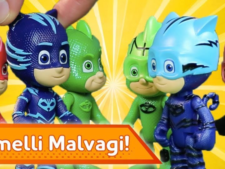 PJ Masks Super Pigiamini ⚡ Gemelli Malvagi! ⚡ Giochi Per Bambini | Cartoni Animati