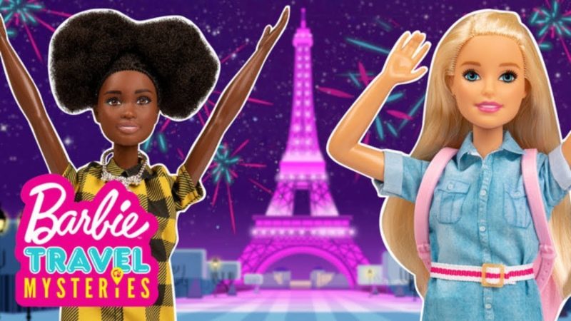 Barbie e Daisy corrono a Parigi per risolvere il mistero | Barbie Travel Mysteries |@Barbie Italiano