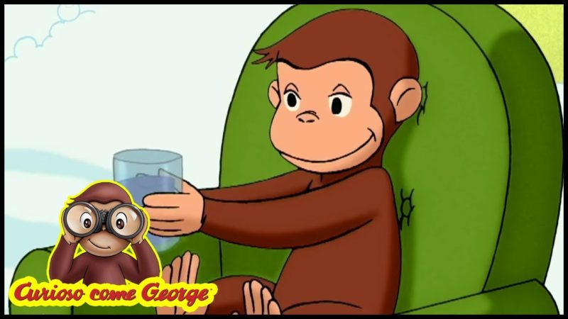Curious George 🐵Lo Smacchiatore 🐵Cartoni Animati per Bambini 🐵George la Scimmia