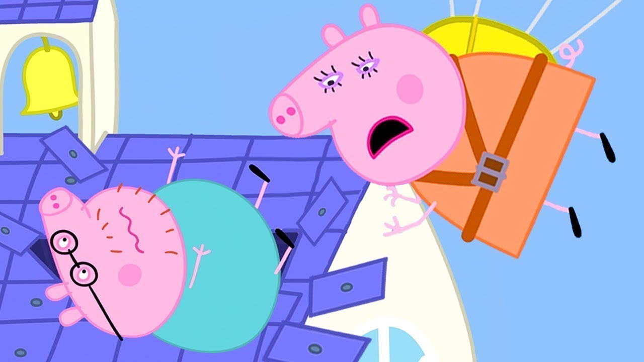 Peppa Pig Italiano – Papà Pig Cade Dal Tetto – Collezione Italiano – Cartoni Animati