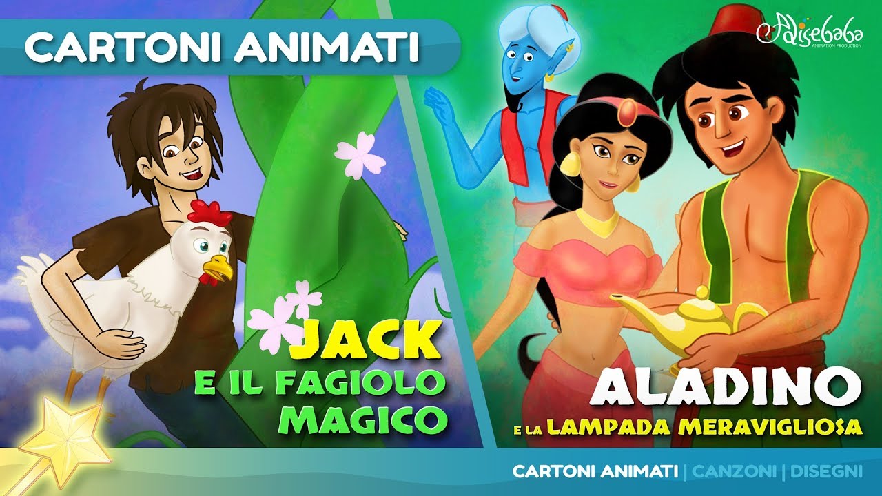 Jack e il Fagiolo Magico storie per bambini | Cartoni animati
