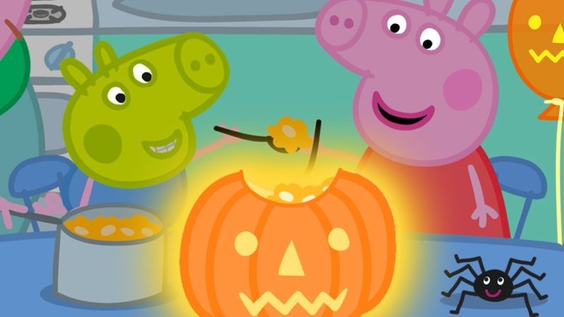 Peppa Pig Italiano 🎃 La Gara Di Zucche 🎃 Speciale Halloween – Cartoni Animati