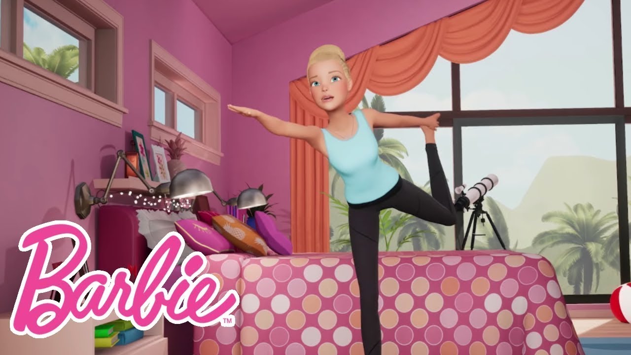Sfida yoga | I vlog di Barbie | @Barbie Italiano