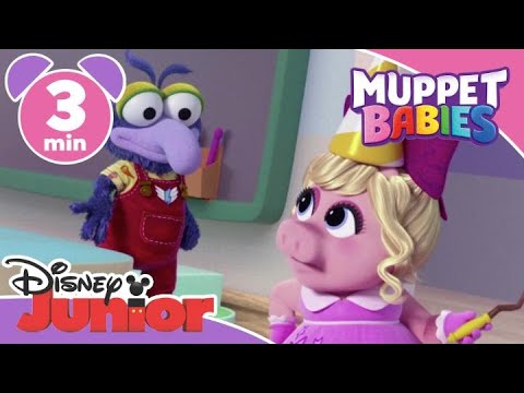Muppet Babies | Piggy "mostra e racconta"  – Disney Junior Italia