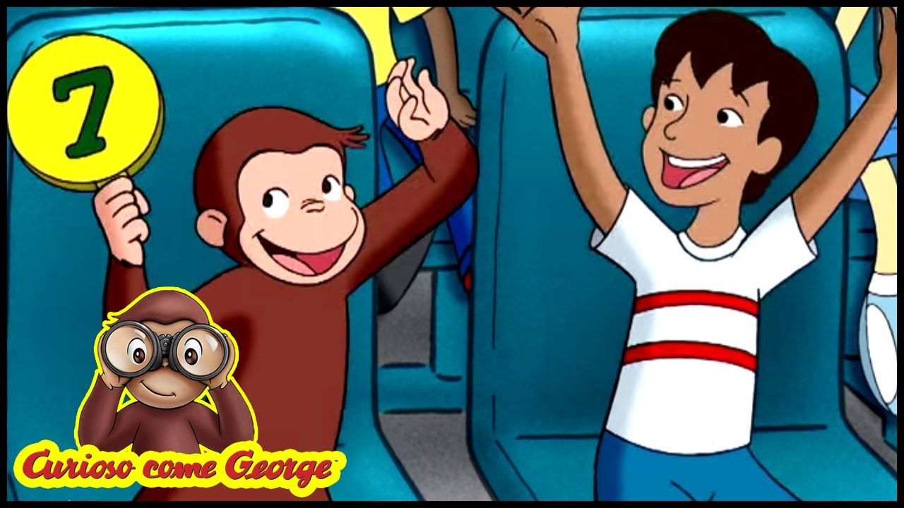 Curious George 🐵Moffole rosse 🐵Cartoni Animati per Bambini 🐵George la scimmia