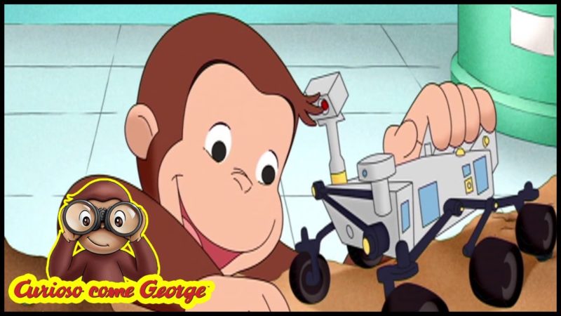 Curious George 🐵George l'astronauta 🐵Cartoni per Bambini 🐵George la Scimmia