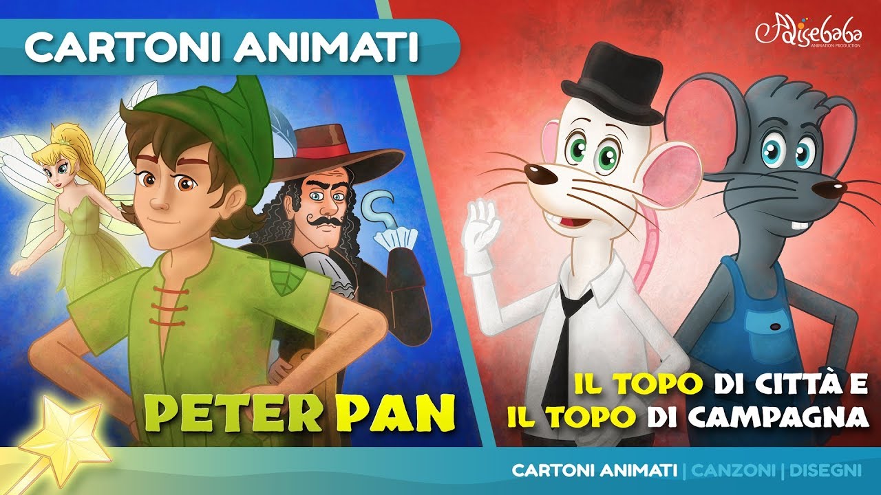Peter Pan storie per bambini | Cartoni animati