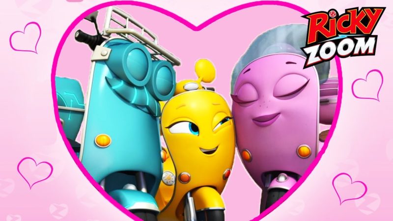 Ricky Zoom Italiano ❤️ Migliori Amici ❤️ San Valentino | Veicoli Per Bambini | Cartoni Animati
