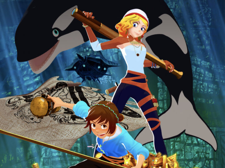 “Nanami and the Quest for Atlantis” di Cyber ​​Group Studios e Nippon Animation