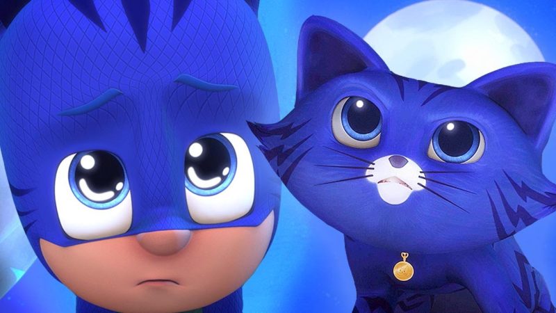 PJ Masks Super Pigiamini 😺 Gattoboy viene trasformato in un gattino! 😺 Cartoni Animati