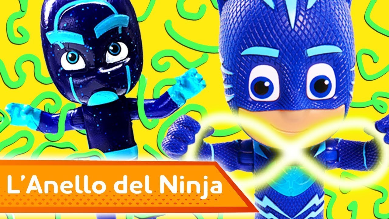 PJ Masks Super Pigiamini 🧡 L'Anello del Ninja 🧡 Giochi Per Bambini | Cartoni Animati