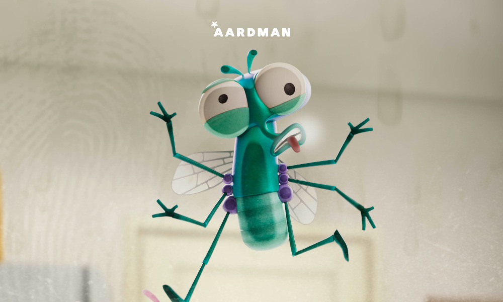 La serie animata “Lloyd of the Flies” di Aardman