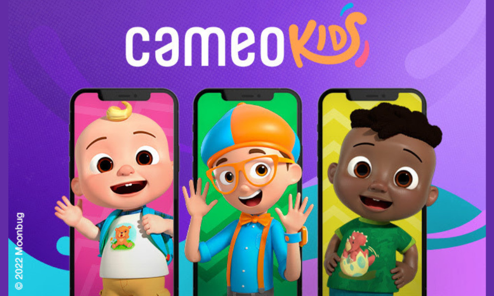 Cameo Kids viene lanciato con i personaggi Candle Media e Moonbug