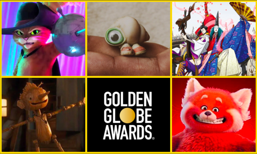 HFPA rivela i film d’animazione candidati ai Golden Globe
