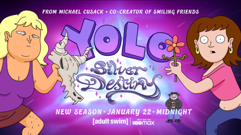 Il trailer di Adult Swim della serie per adulti “YOLO: Silver Destiny”