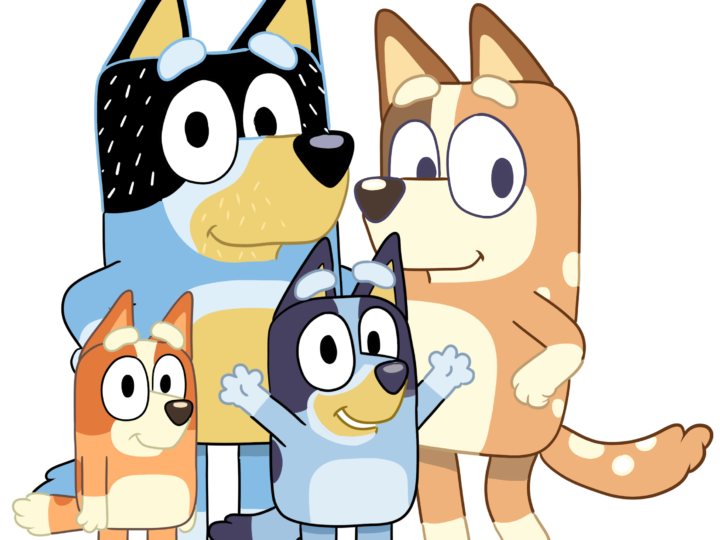Bluey, la serie animata del 2018