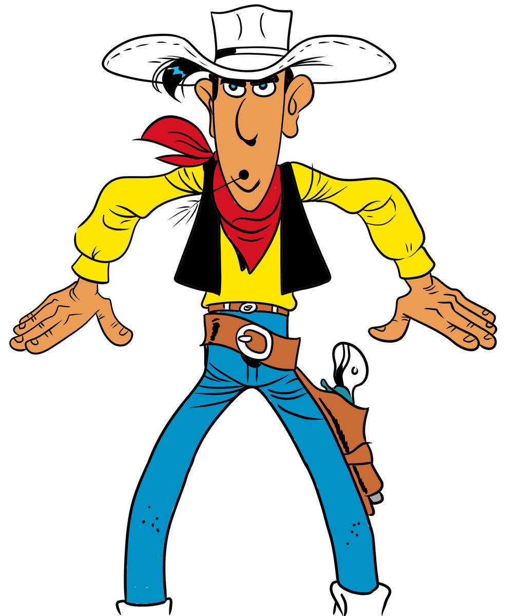 Lucky Luke – Il personaggio dei fumetti e dei cartoni animati