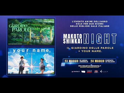 Makoto Shinkai Night (Trailer)