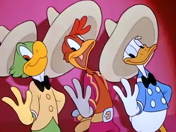 I tre caballeros – il film di animazione Disney del 1944