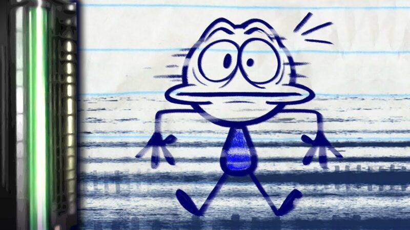 “Questo è Printertainment” Pencilmate stampa SE STESSO!?  |  Cartoni animati con matita!
 – Guarda il video di Pencilmate