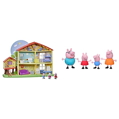 La Casa e la Famiglia di Peppa Pig: Playset con Luci, Suoni e Accessori