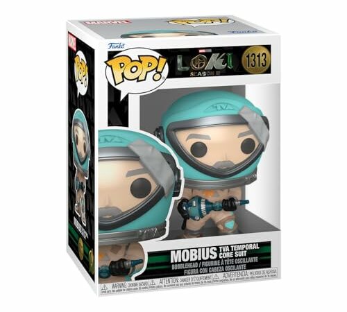 Funko POP! Marvel: Loki Season 2 – Mobius TVA Temporal Core Suit – Regalo da Collezione