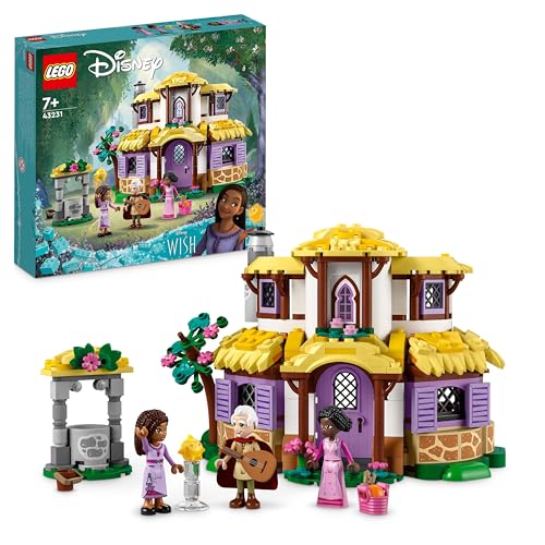 LEGO 43231 Disney Wish Il Cottage di Asha – Casa delle Bambole Giocattolo