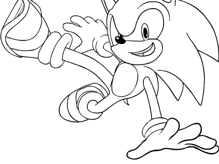 Disegni ぬり絵 di Sonic the Hedgehog