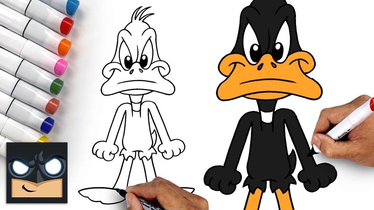 Come disegnare Daffy Duck