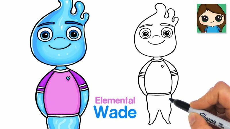 Come disegnare Wade 💧 Elementale
