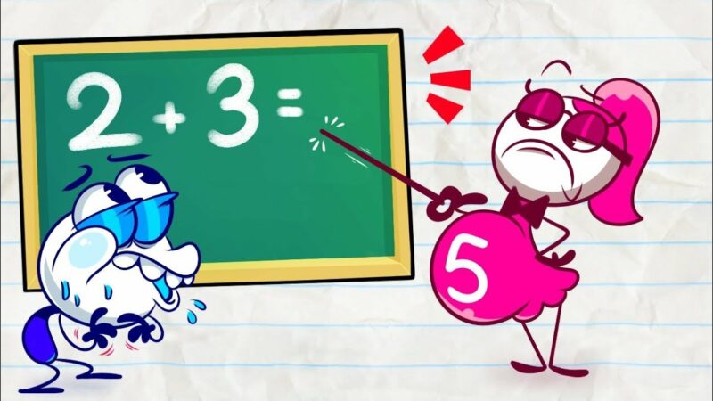“Preso a calci in classe” Intrappolato nella SCUOLA |  Cartoni animati con matita!
 – Guarda il video di Pencilmate